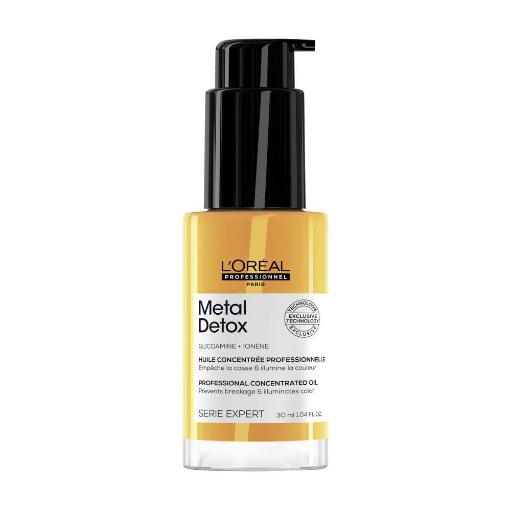 زيت ميتال ديتوكس المركز من لوريال بروفيشنال (L'Oréal Professionnel Metal Detox Oil).