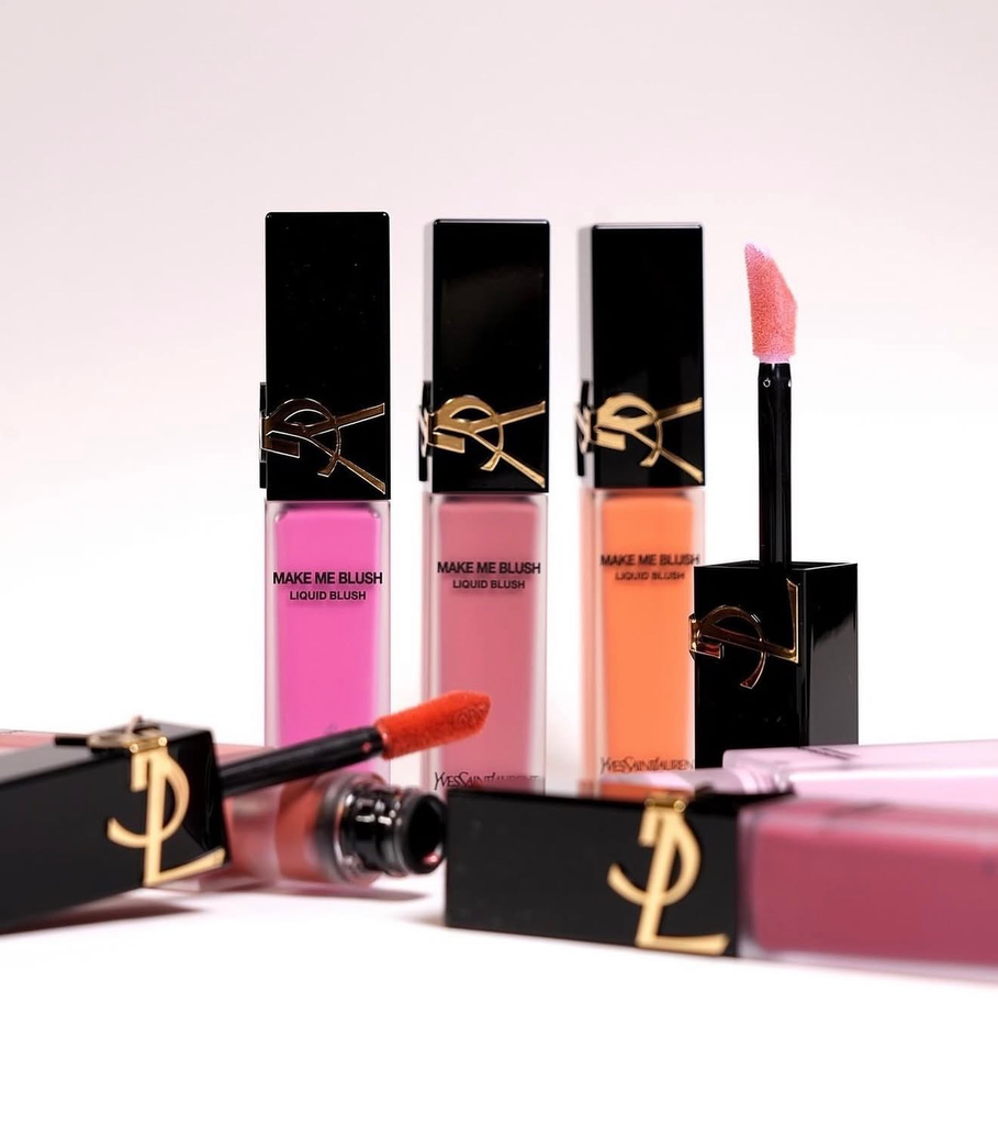 بلاشر ايف سان لوران YSL MAKE ME BLUSH BLURRING LIQUID BLUSH (ALL)