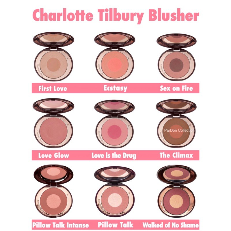 Charlotte Tilbury Cheek to Chic احمر خدود تشيك تو شيك شارلوت تلبري (ALL)