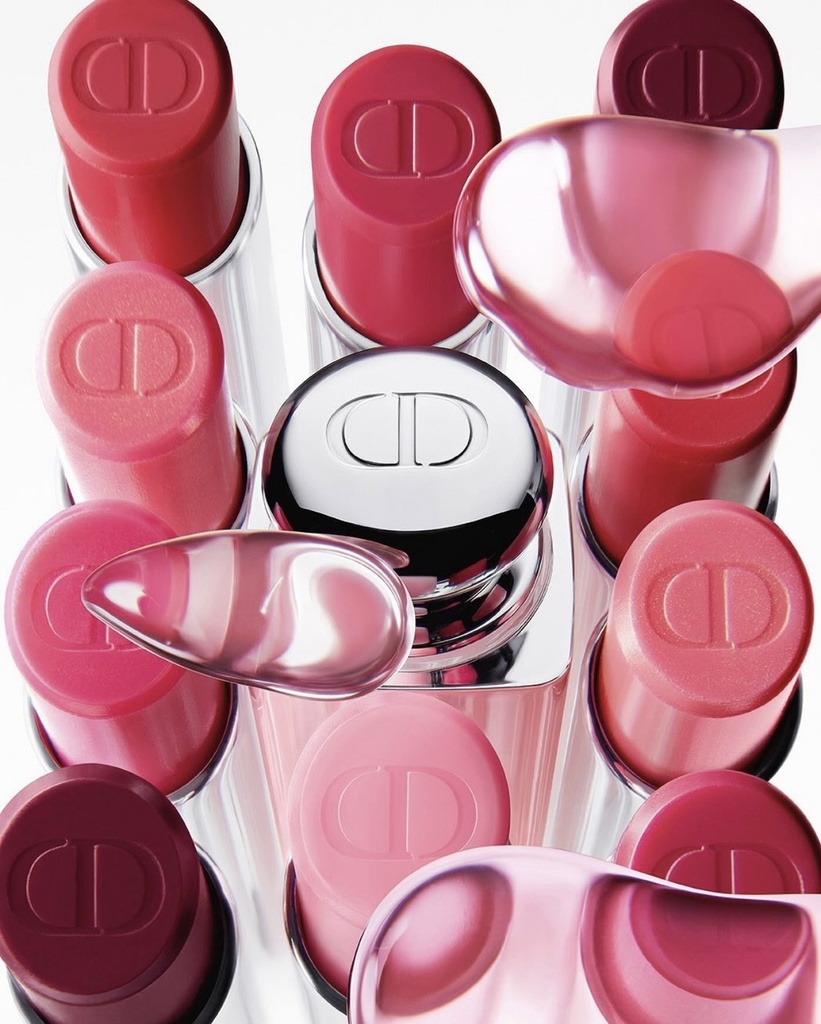 Jgia DIOR ADDICT LIP GLOW 038 Rose Nude أديكت ليب جلو مرطب وملمع شفاه (ALL)