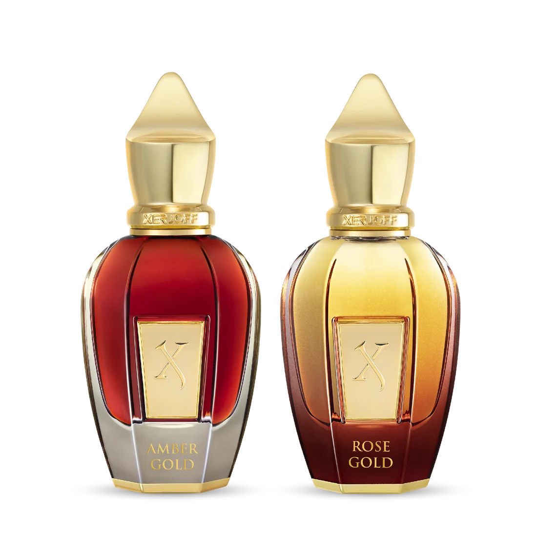 Amber Gold & Rose Gold