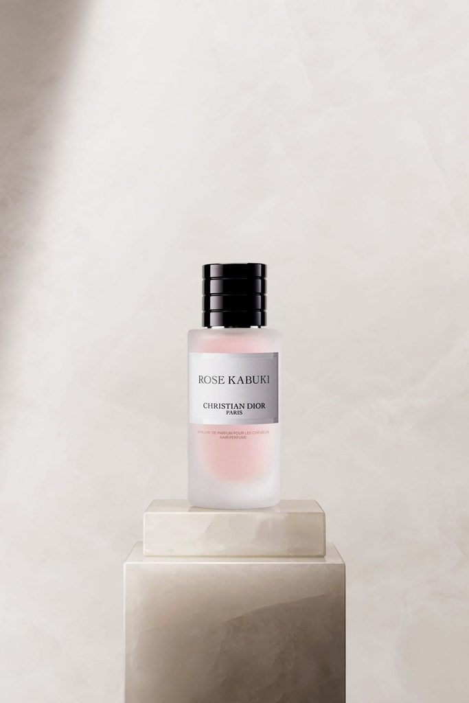 Rose kabuki hair perfume