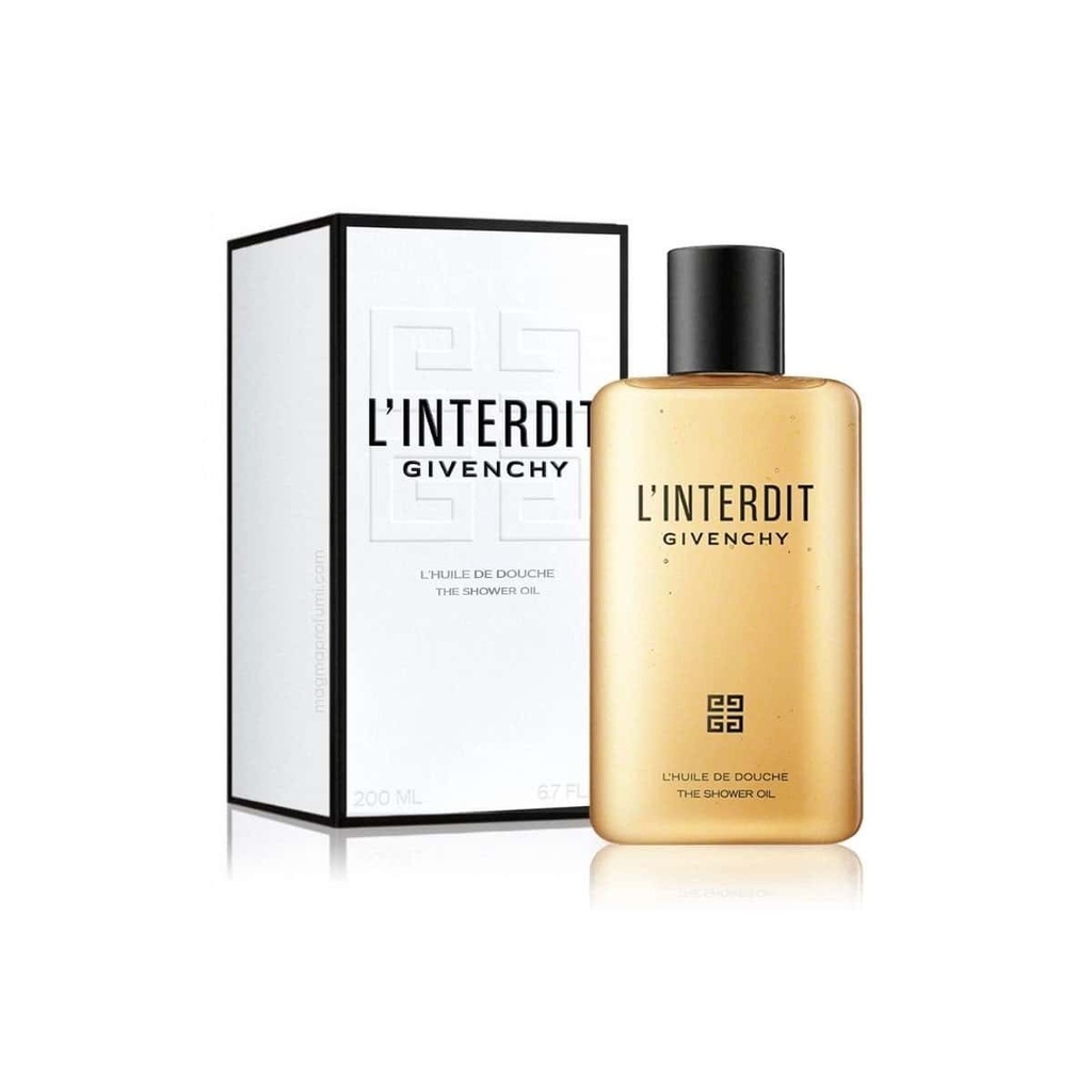 زيت استحمام جيفنشي لانترديت (Givenchy L'Interdit)