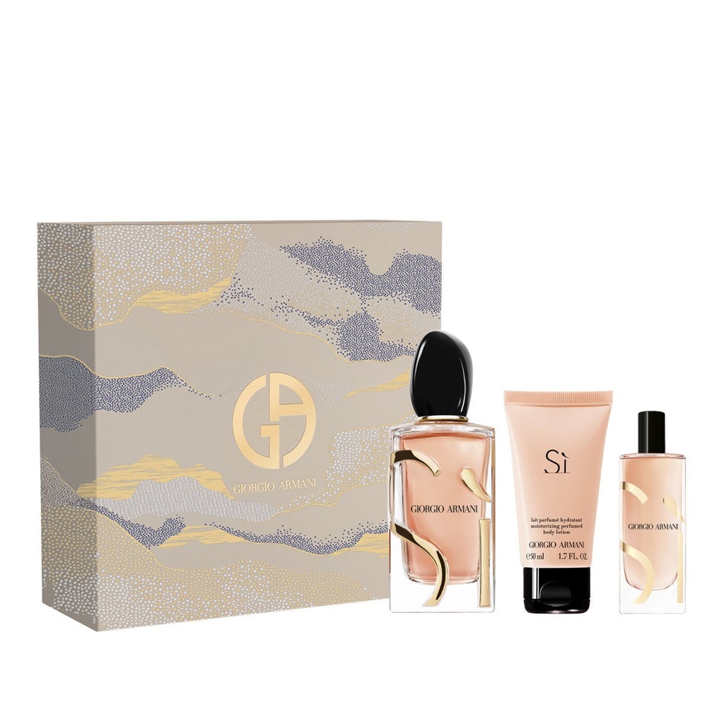 مجموعة عطر أرماني سي أو دو بارفان إنتنس Si EDP Intense Gift Set Armani