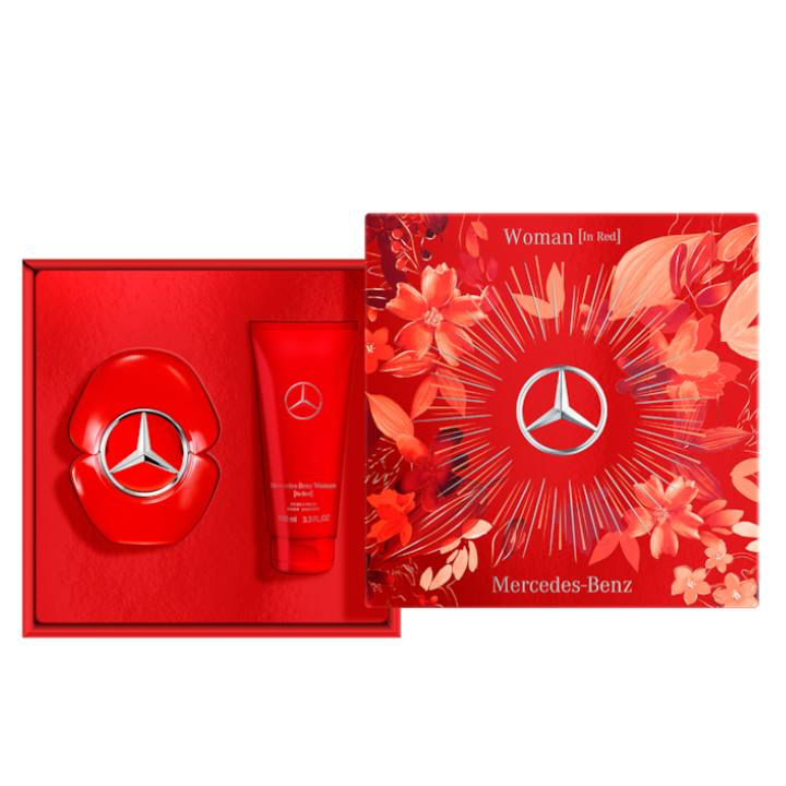 مجموعة هدايا مرسيدس-بنز وومن إن ريد (Mercedes-Benz Woman In Red) للنساء