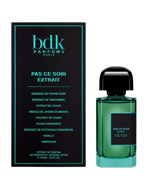 عطر بي دي كي با دي سوار للجنسين | Bdk Parfums Pas Ce Soir Unisex