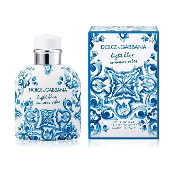 عطر لايت بلو بور أوم سمر فايبس دولتشي آند غابانا للرجال DOLCE & GABBANA Light Blue Pour Homme Summer Vibes EDT