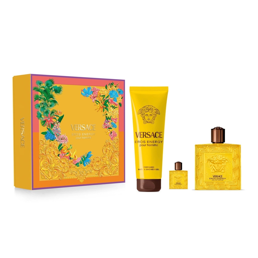 طقم عطر فرساتشي إيروس إينرجي (Versace Eros Energy)