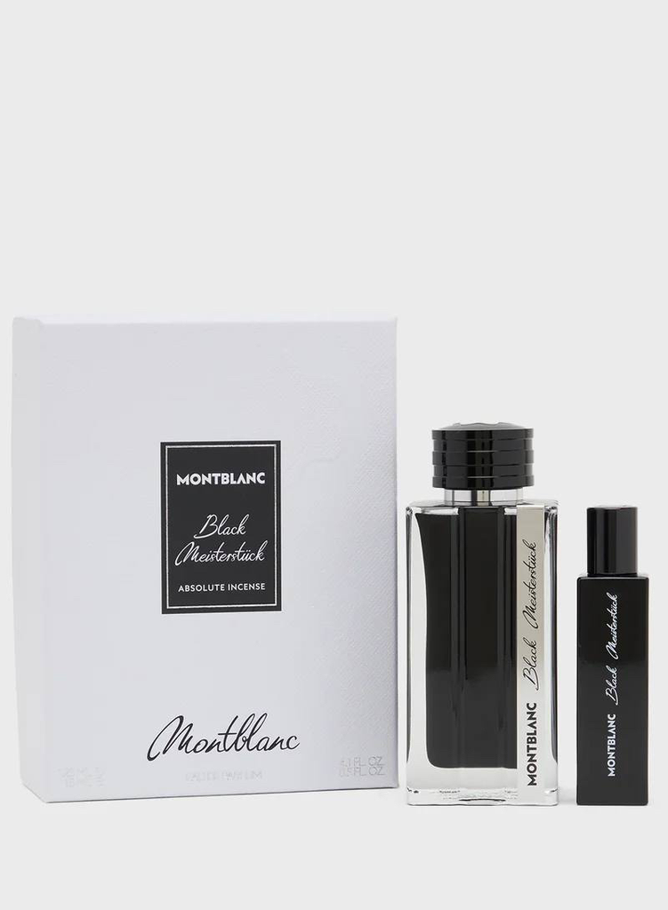 مجموعه عطر مونت بلانك الرجاليه Black Meisterstück Gift Set